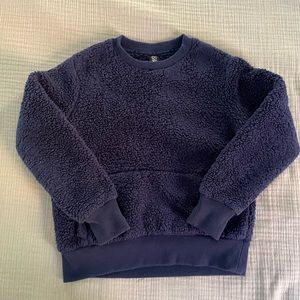 Athleta Girl Sherpa Pullover Sweatshirt